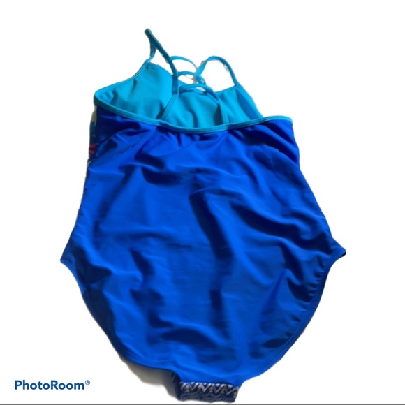 Girls One Piece Swim Suit-size XL(14/16) - Picture 2 of 3